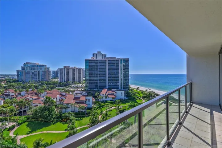 Park and Gulf view from balcony