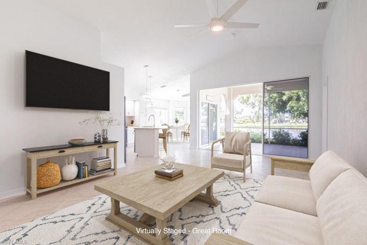 Virtually Staged Great Room