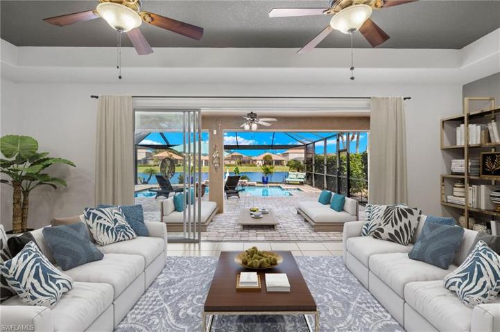 Virtually Staged - Living Room