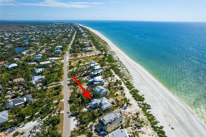 Current Aerial of Beach Front