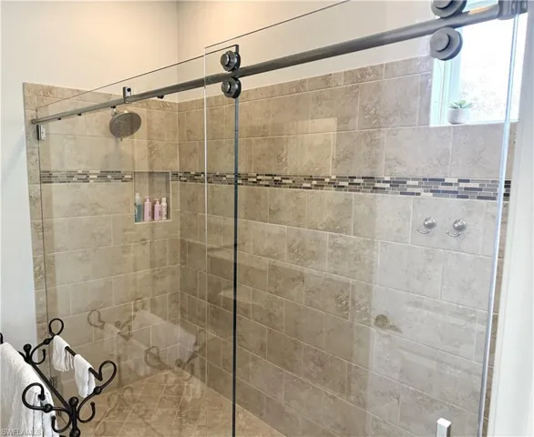 New shower enclosure