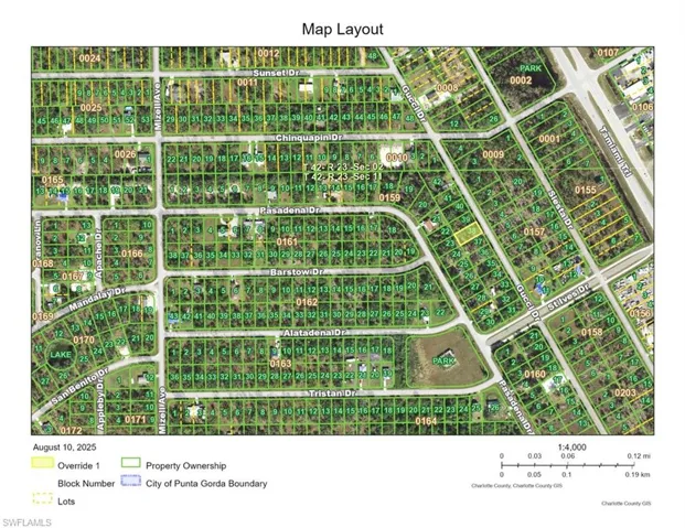 Aerial overview of property's location