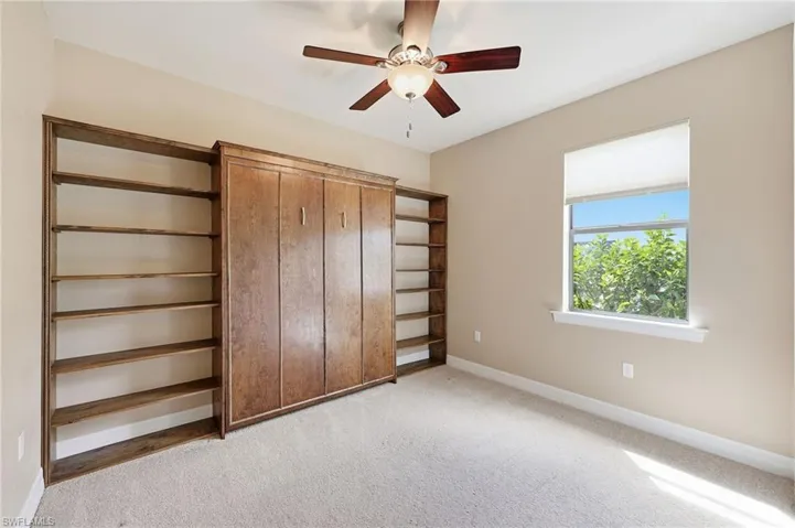 Custom Built Murphy Bed with Shelving