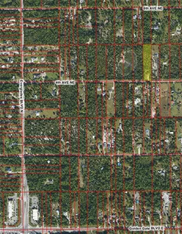 Aerial Property Map. Illustrating the property's location and surrounding parcels