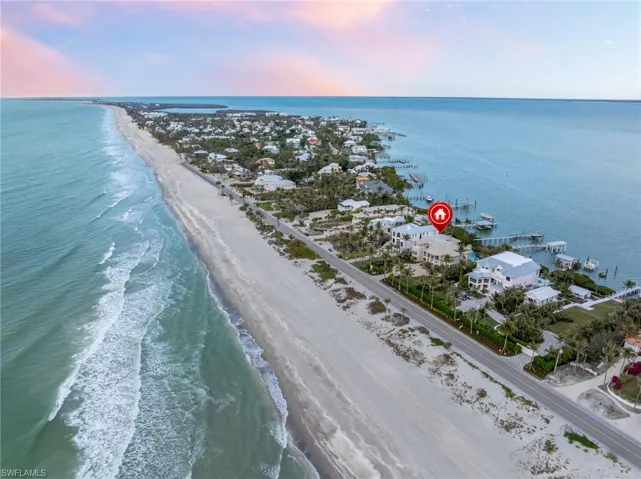 Aerial View of this Gulf To Bay Property