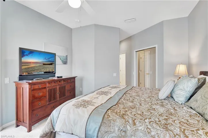 Lanai with a ceiling fan and access to the dinnet area