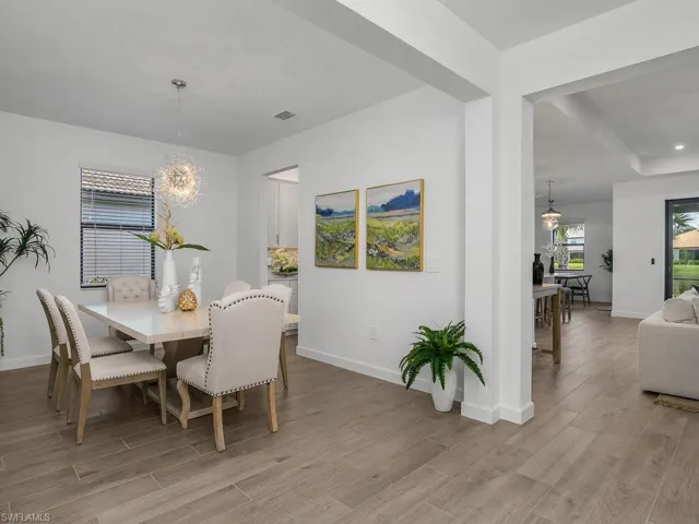 Utilize this space as your formal dining room or den/office as is noted in the builder floor plan.