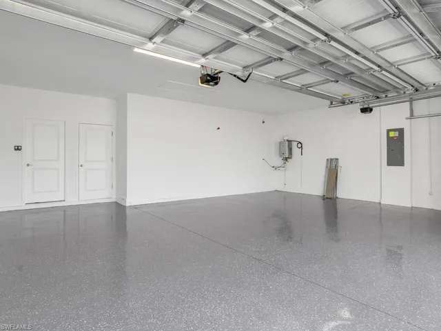 Spacious THREE car garage!