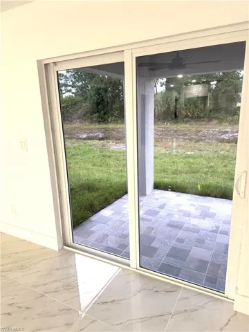 View of doorway to outside