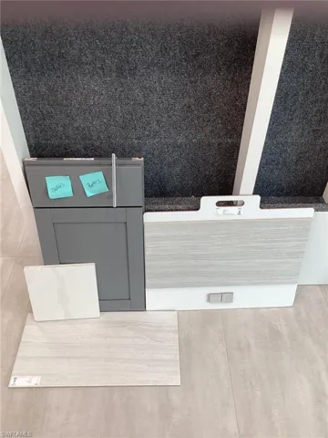 Design selections - Owner's bath and 2nd bath