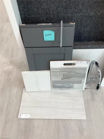 Design selections for kitchen
