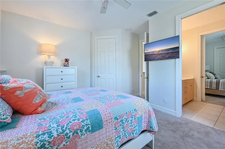 Nice size guest room