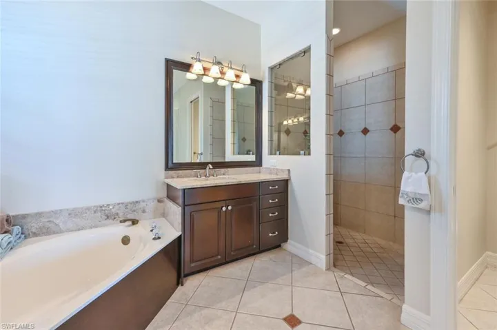 Walk-in Tile Shower