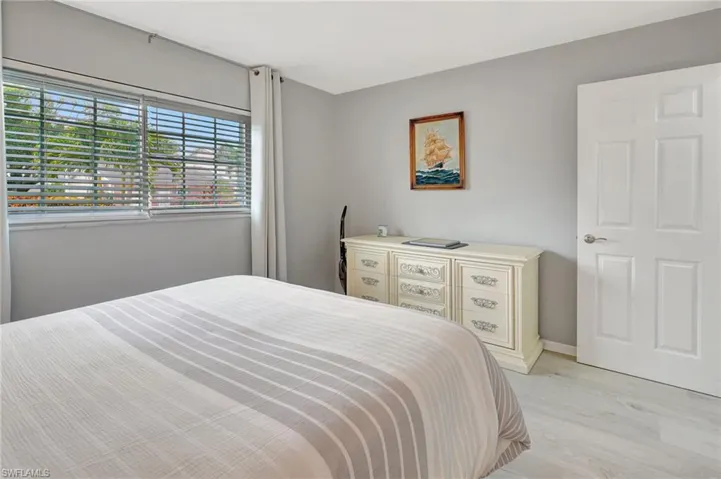 Bedroom featuring light wood finished floors