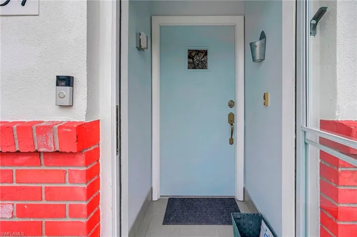 Entrance to property