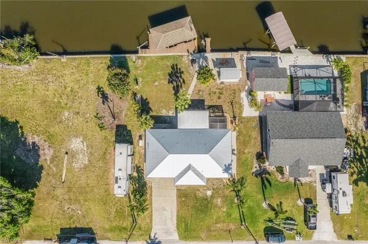 Aerial of home.