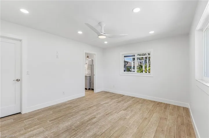 Master Bedroom with walk-in closet.