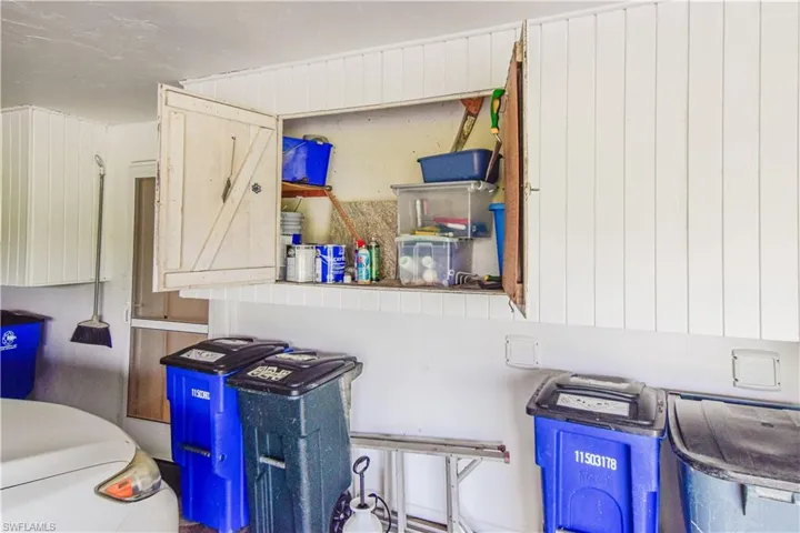 View of storage area