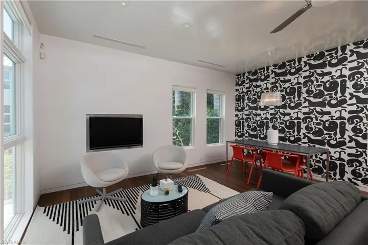Guest house living room