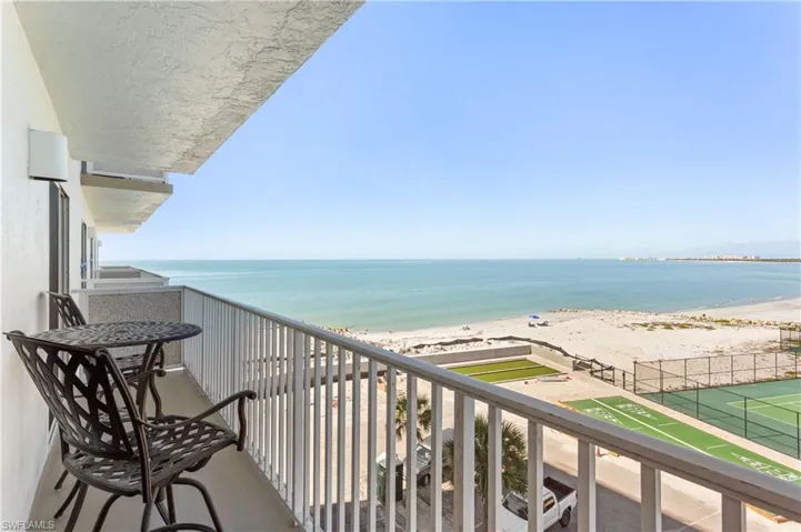 Views all the way to Sanibel from back balcony-