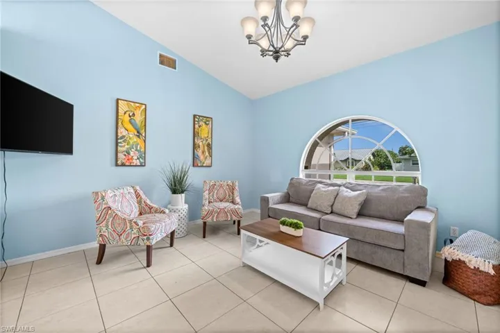 Are you in need of a formal dining room? Utilize this space, just steps from the kitchen.
