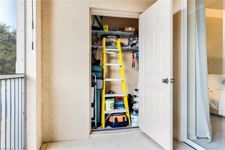 View of closet
