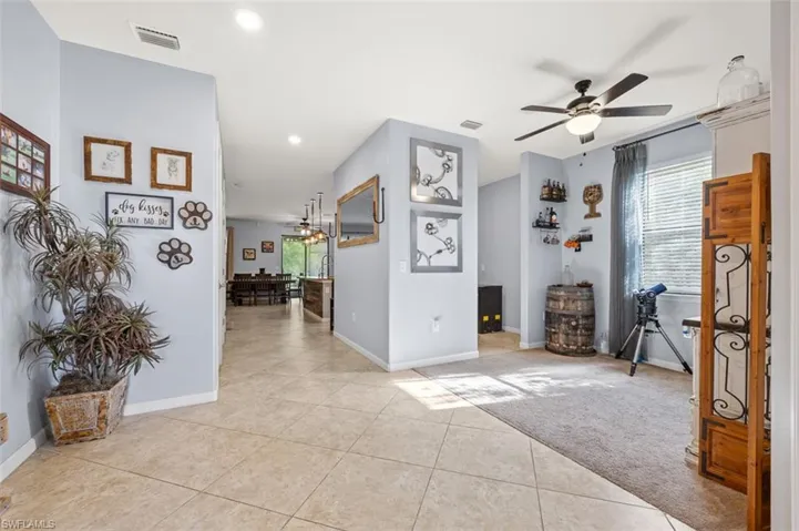Welcoming foyer
