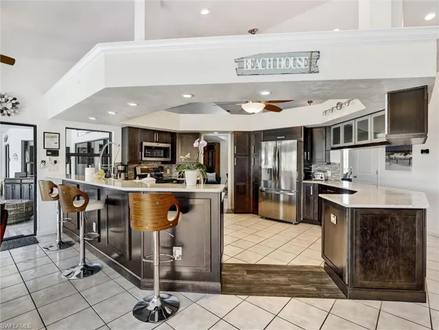 Beautiful cabinetry & lots of counter space