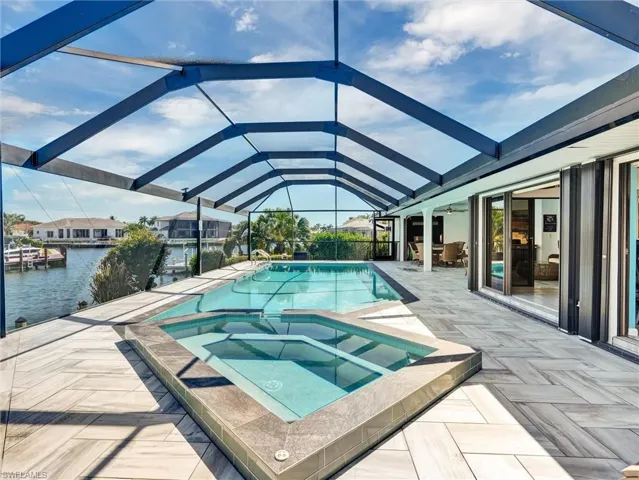 Enjoy the view while you soak in the Spa