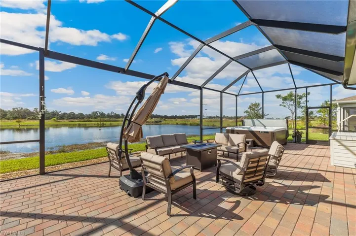 Screened Lanai With Lake View
