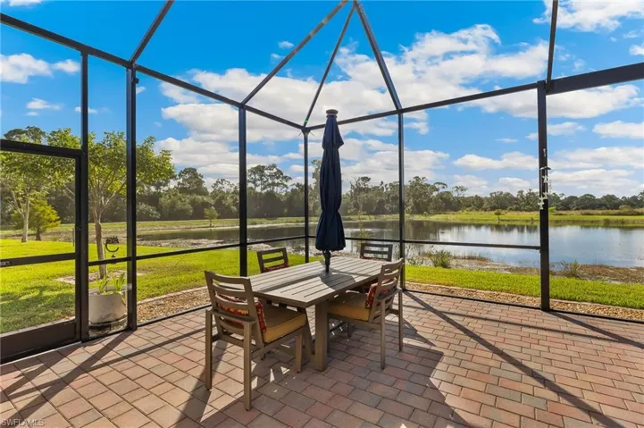 Screened Lanai With Lake View