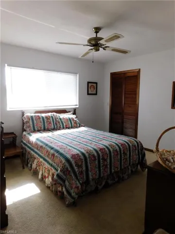 Front Guest room with walk in closet