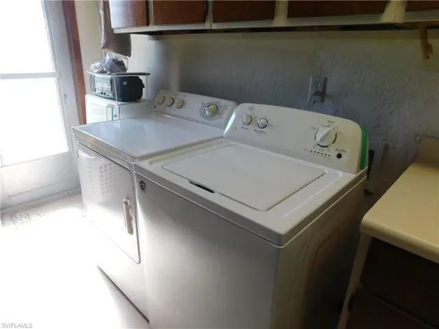 Full size washer and dryer