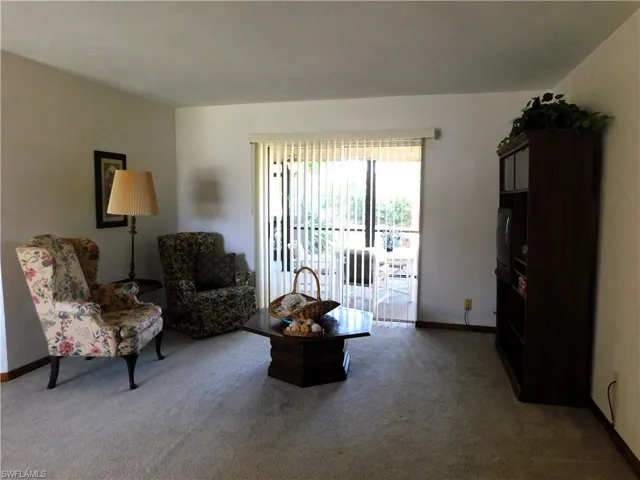 Formal living room opens onto the lanai