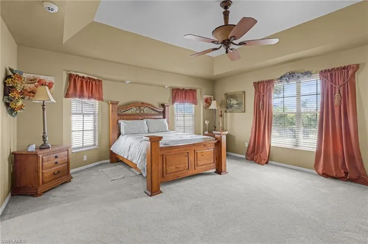 Extra large master bedroom