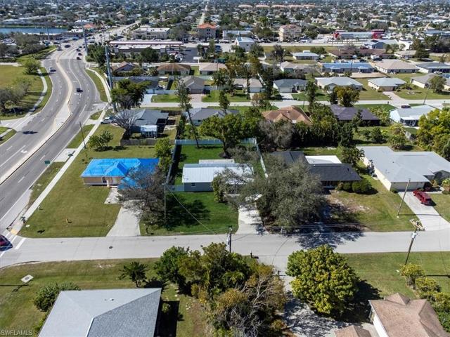 Aerial view of the community