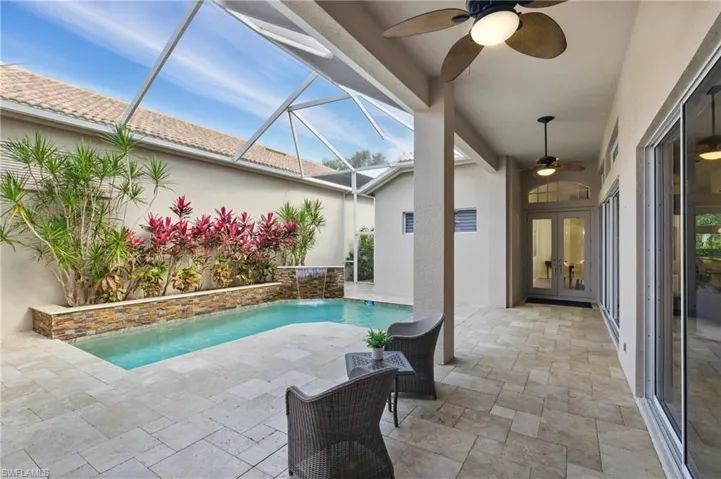 Welcome to your private courtyard