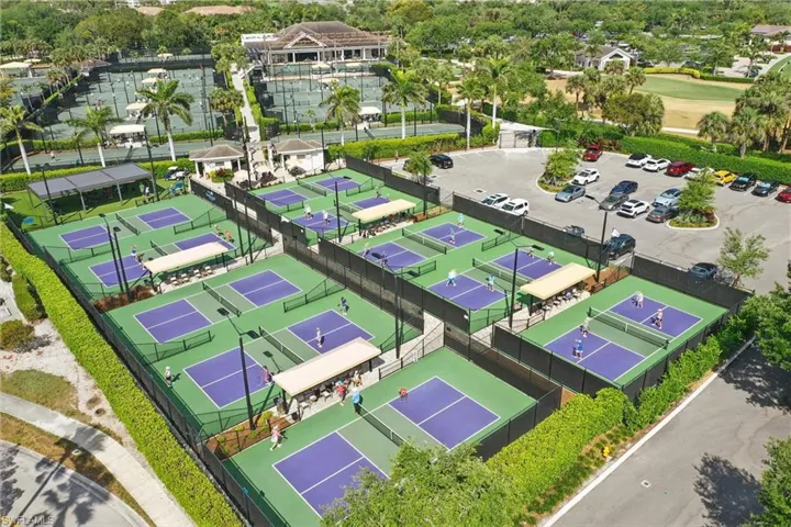 Pickleball anyone? There are plenty of courts.