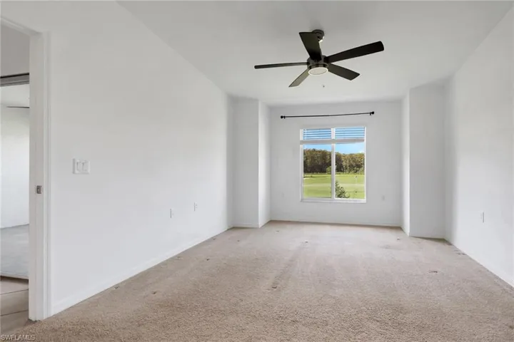 Main Bedroom with golf and lake views