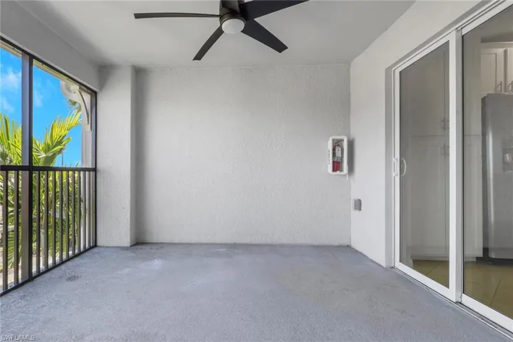 Front balcony