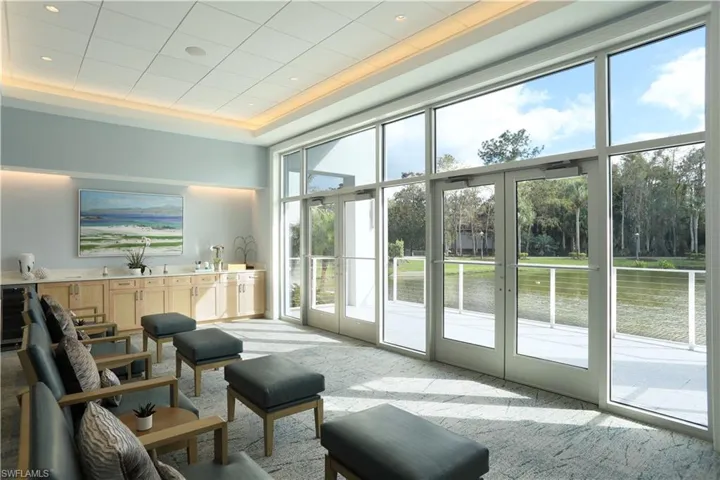Spa meditation room
