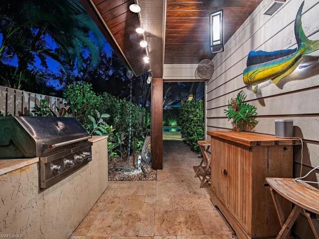 grilling area