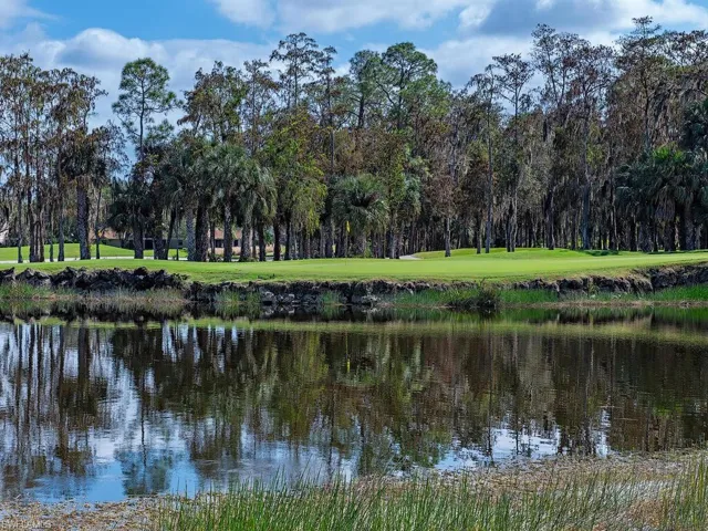 water and golf view