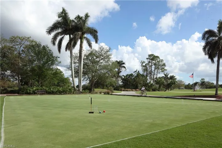 Croquet court
