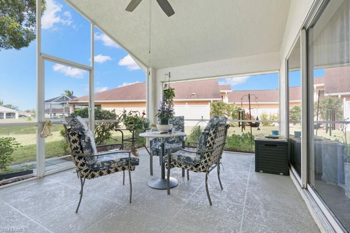 Rear lanai