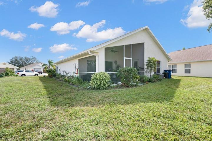 Rear and right elevation