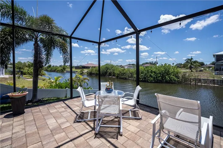 Extended patio-perfect for entertaining