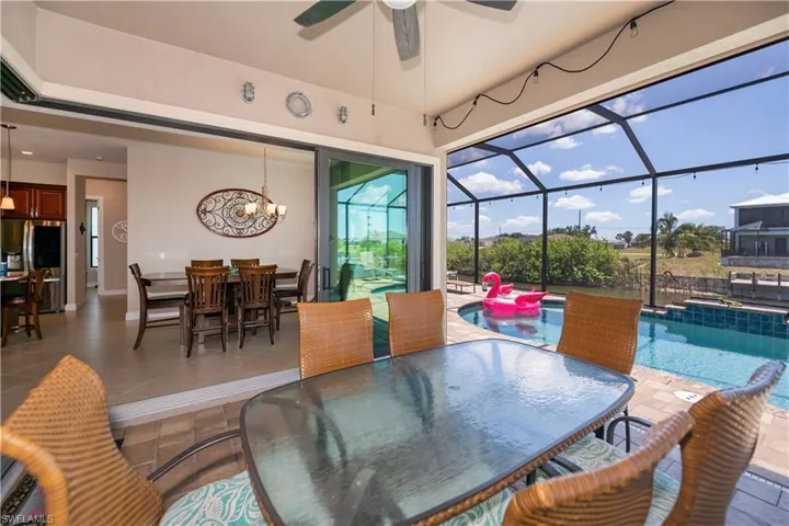 Indoor/outdoor living perfect for entertaining