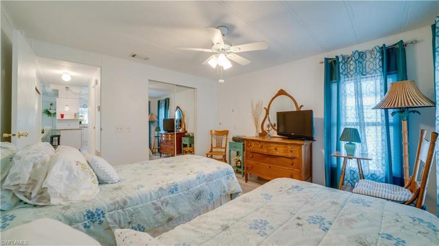 Two twin beds or a king. This guest room is fit for a king!