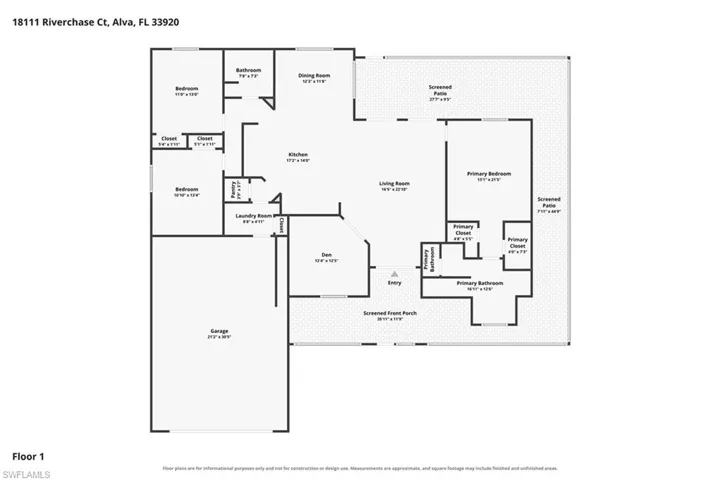 18111 Riverchase Ct, Alva, Florida 33920